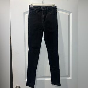 A&F Simone high rise super skinny jeans